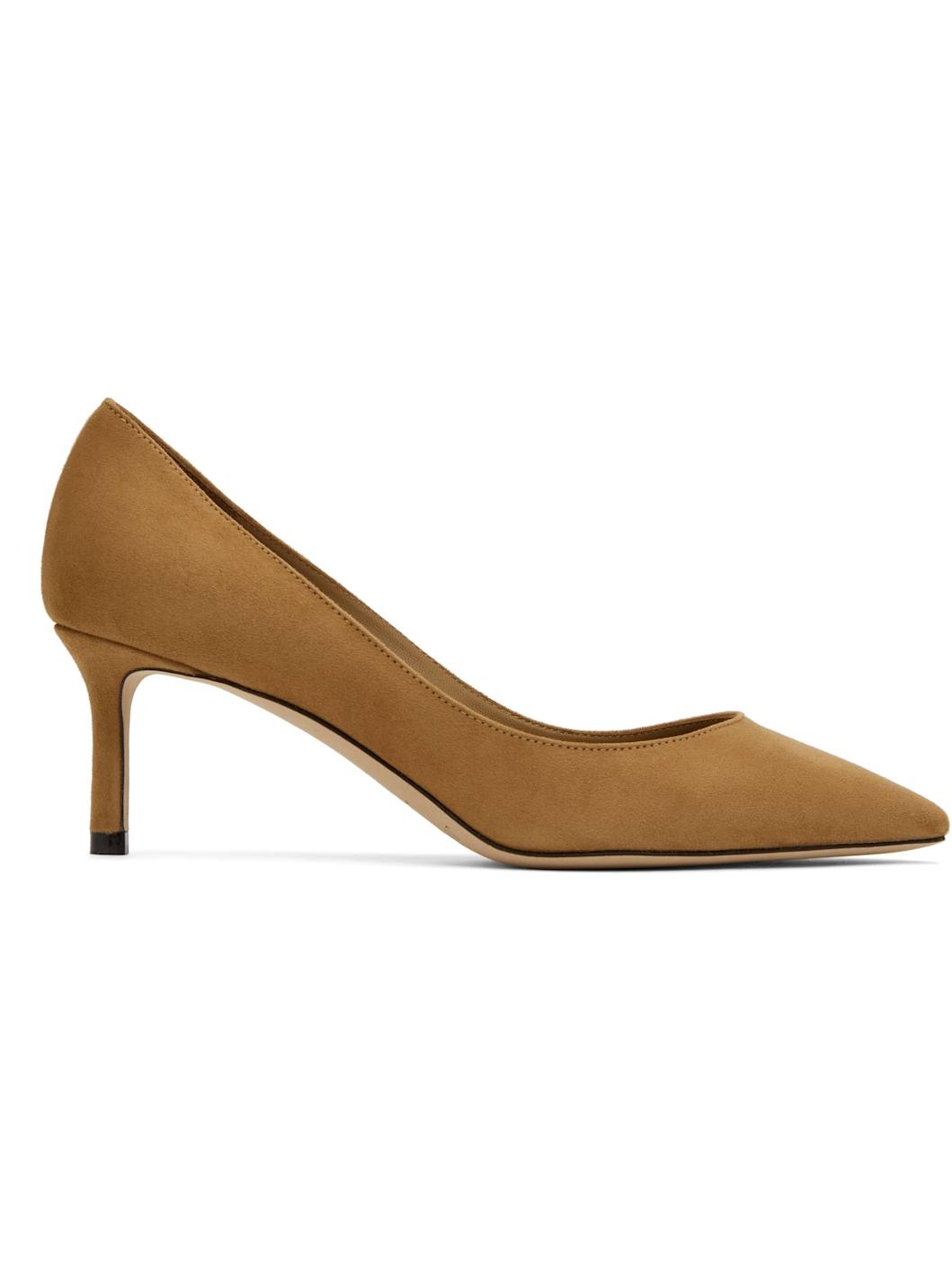 Tan Romy 60 Heels - 1
