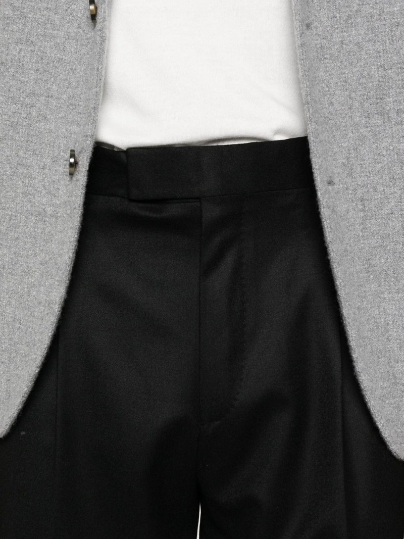 pleated-front trousers 5