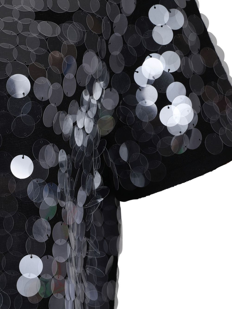 sequin-embellished short-sleeve T-shirt 4