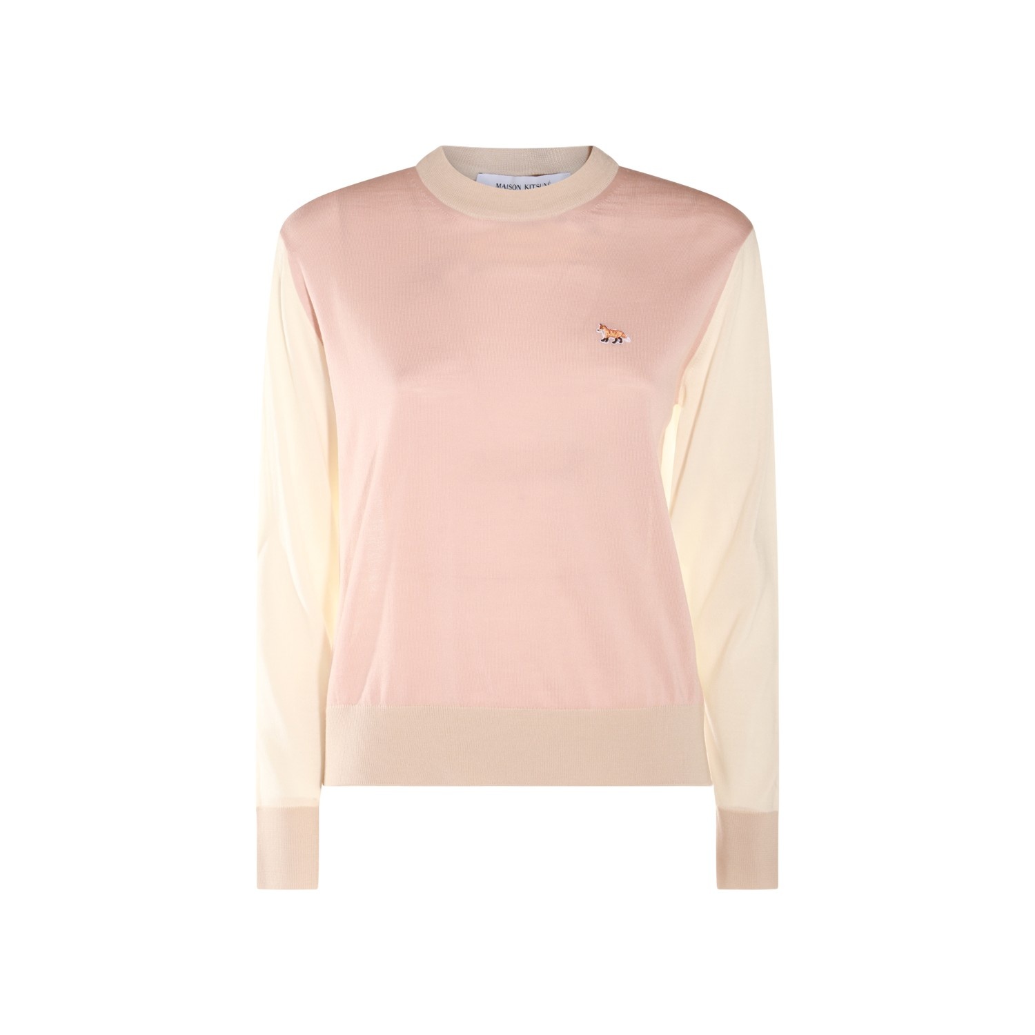 ROSE WOOL SWEATSHIRT - 1