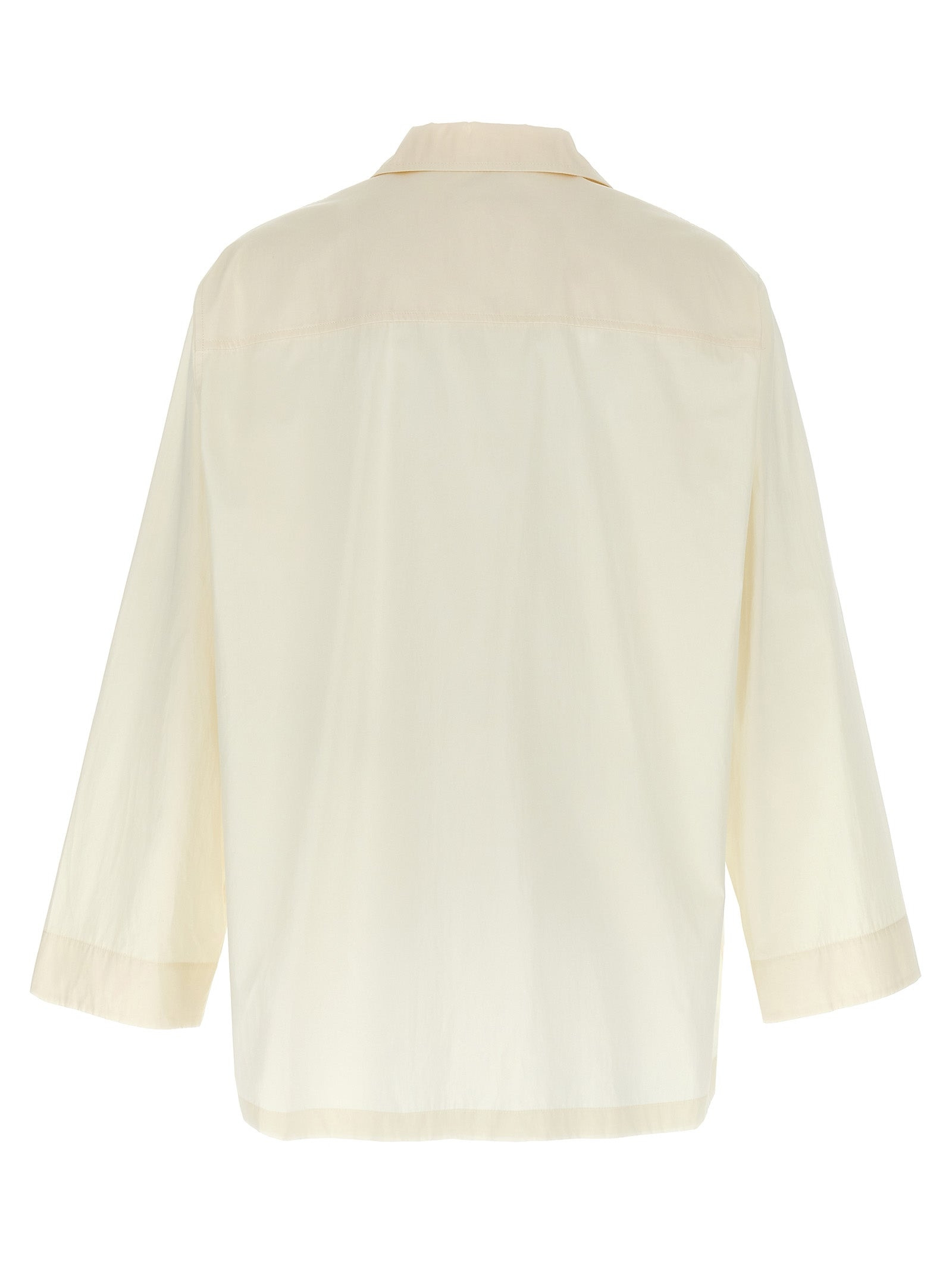 Jil Sander Men Logo Embroidery Shirt - 2