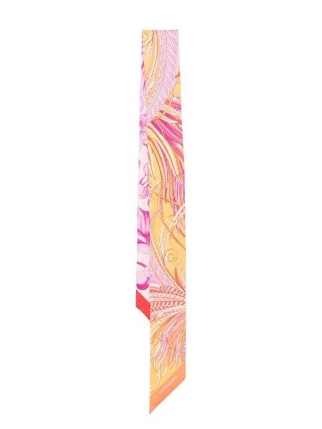 Salvatore Ferragamo｜ (320970 780207) FERRAGAMO Muffler Scarf 320970 0780207 ARANCIO FUCSIA