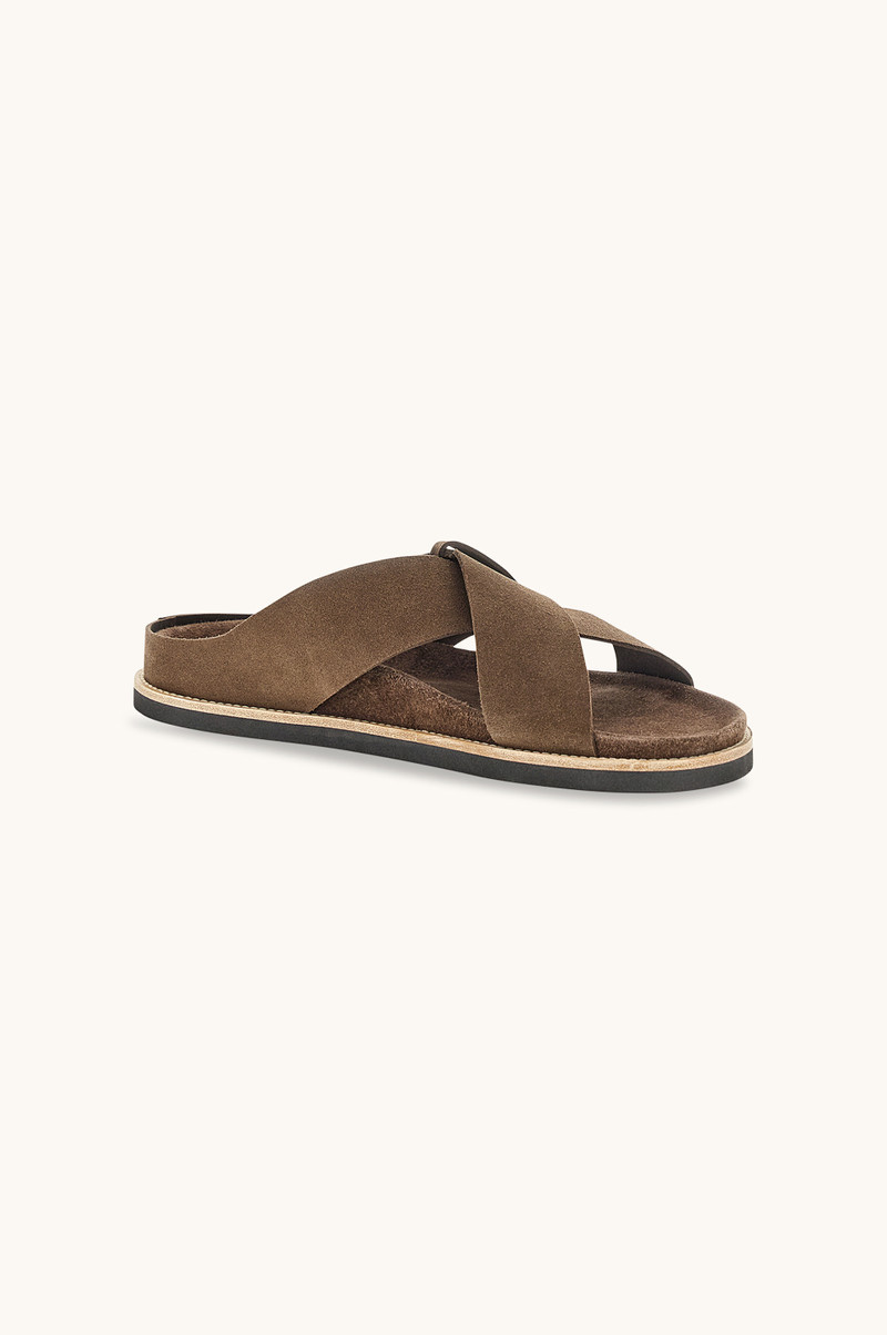 SLIP‑ON SANDALS IN SUEDE 4