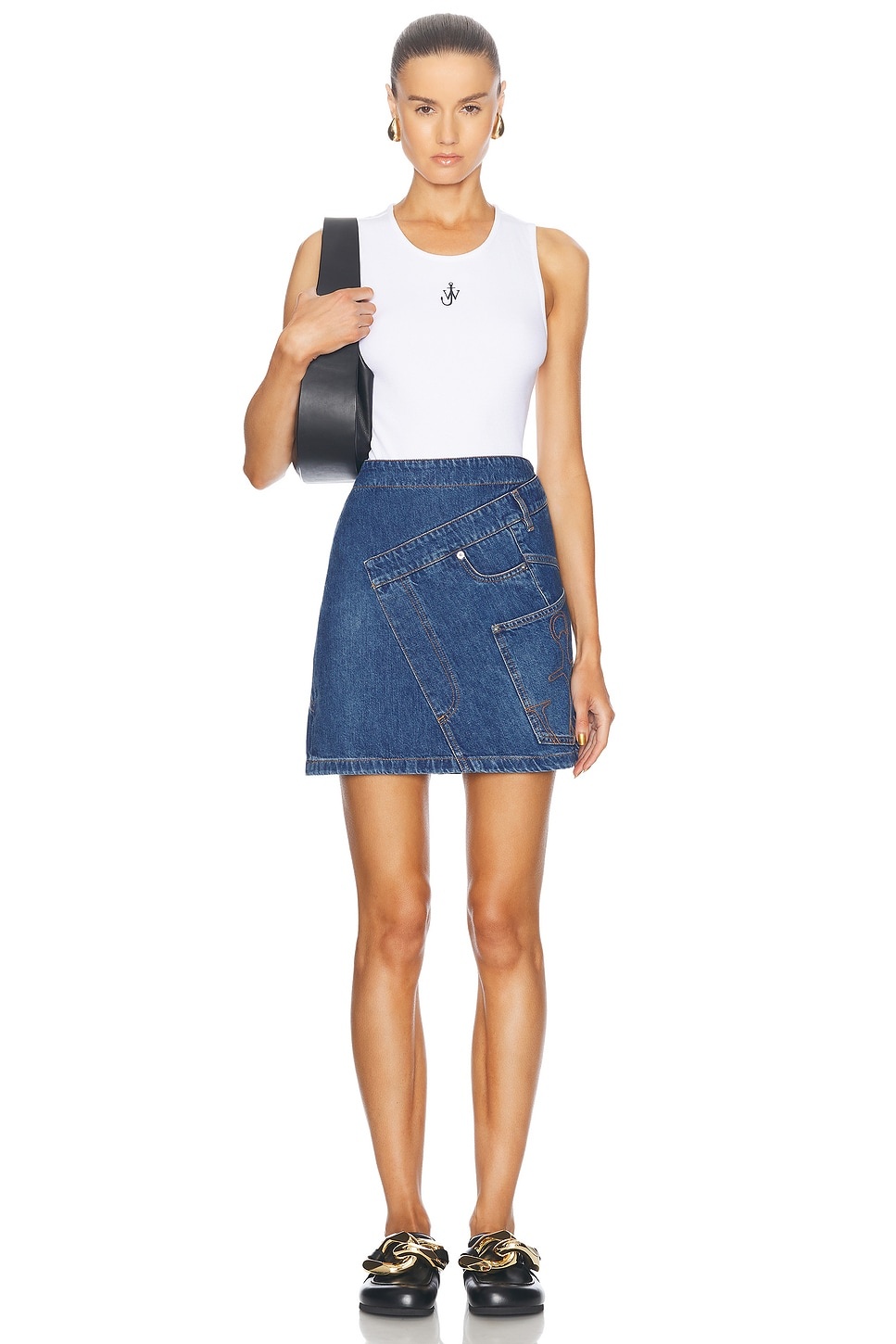 Twisted Mini Skirt - 5
