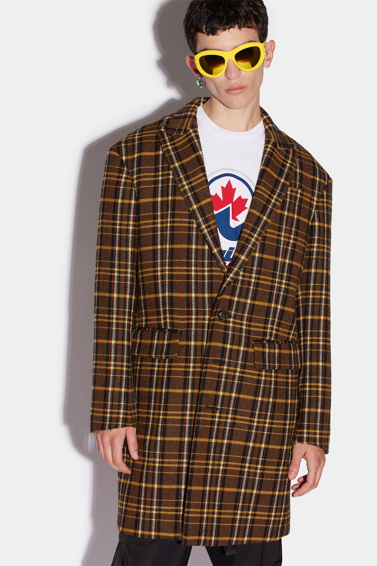 TECHNO HOODED 80'S COAT - 4