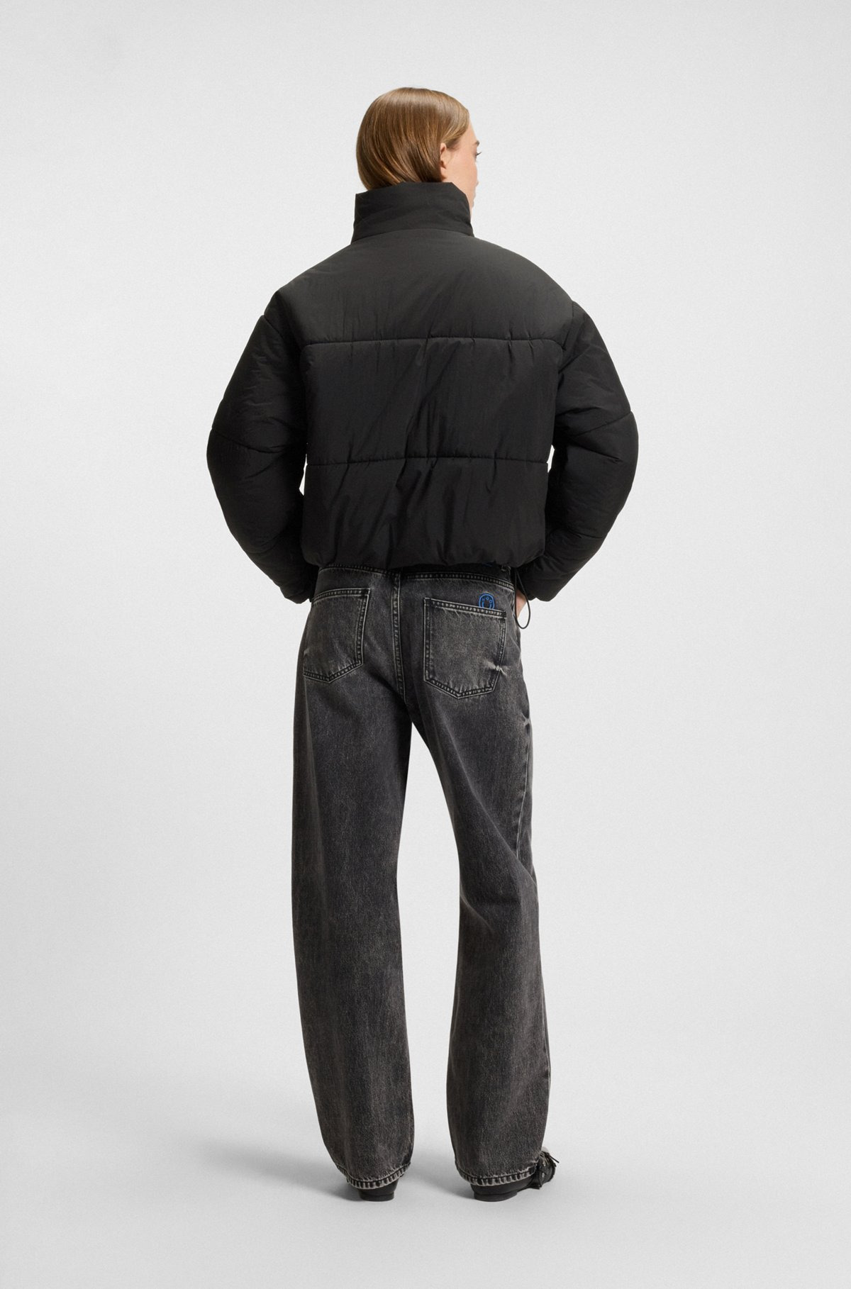 RELAXED-FIT PADDED JACKET WITH WATER-REPELLENT OUTER - 4