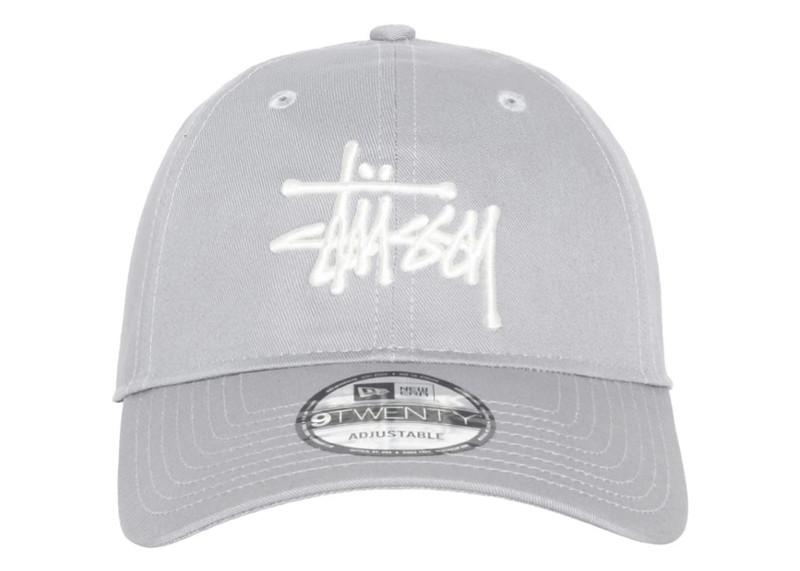 Stüssy Stussy New Era 9Twenty Basic Strapback Grey outlook