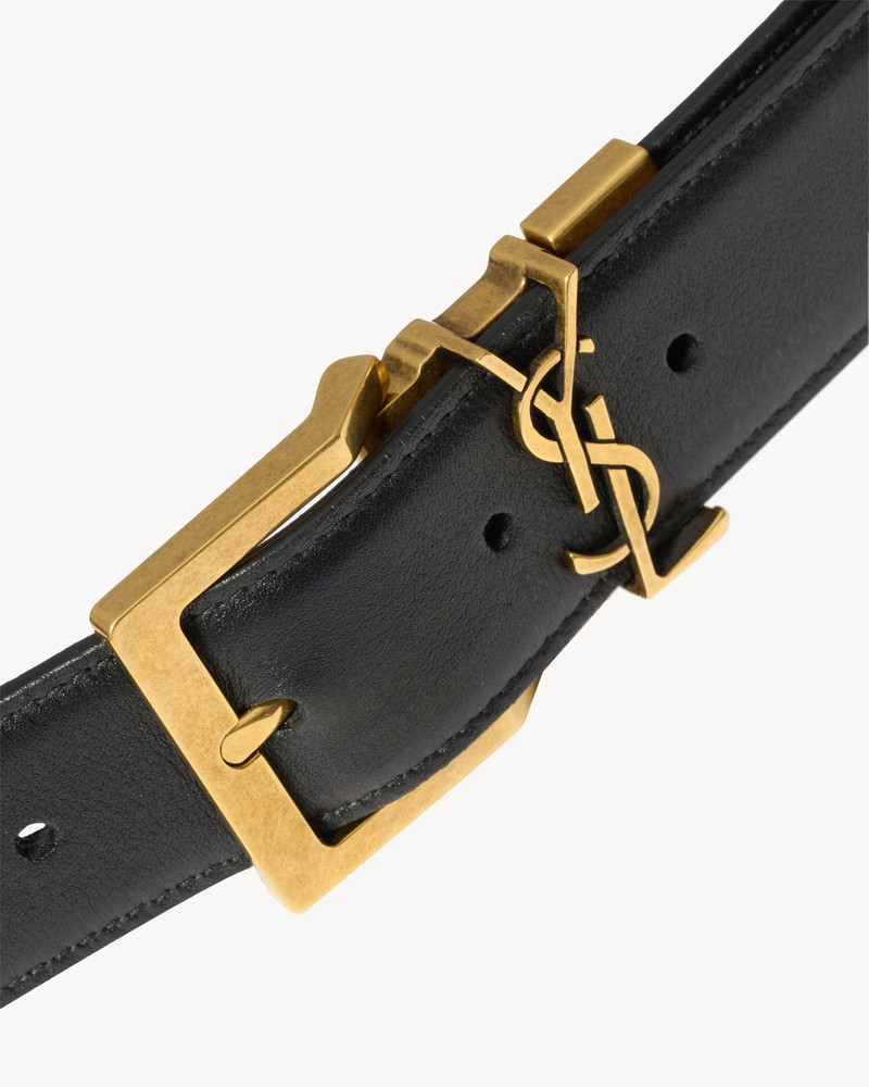 CASSANDRE VADIM REVERSIBLE BELT IN SMOOTH LEATHER 6