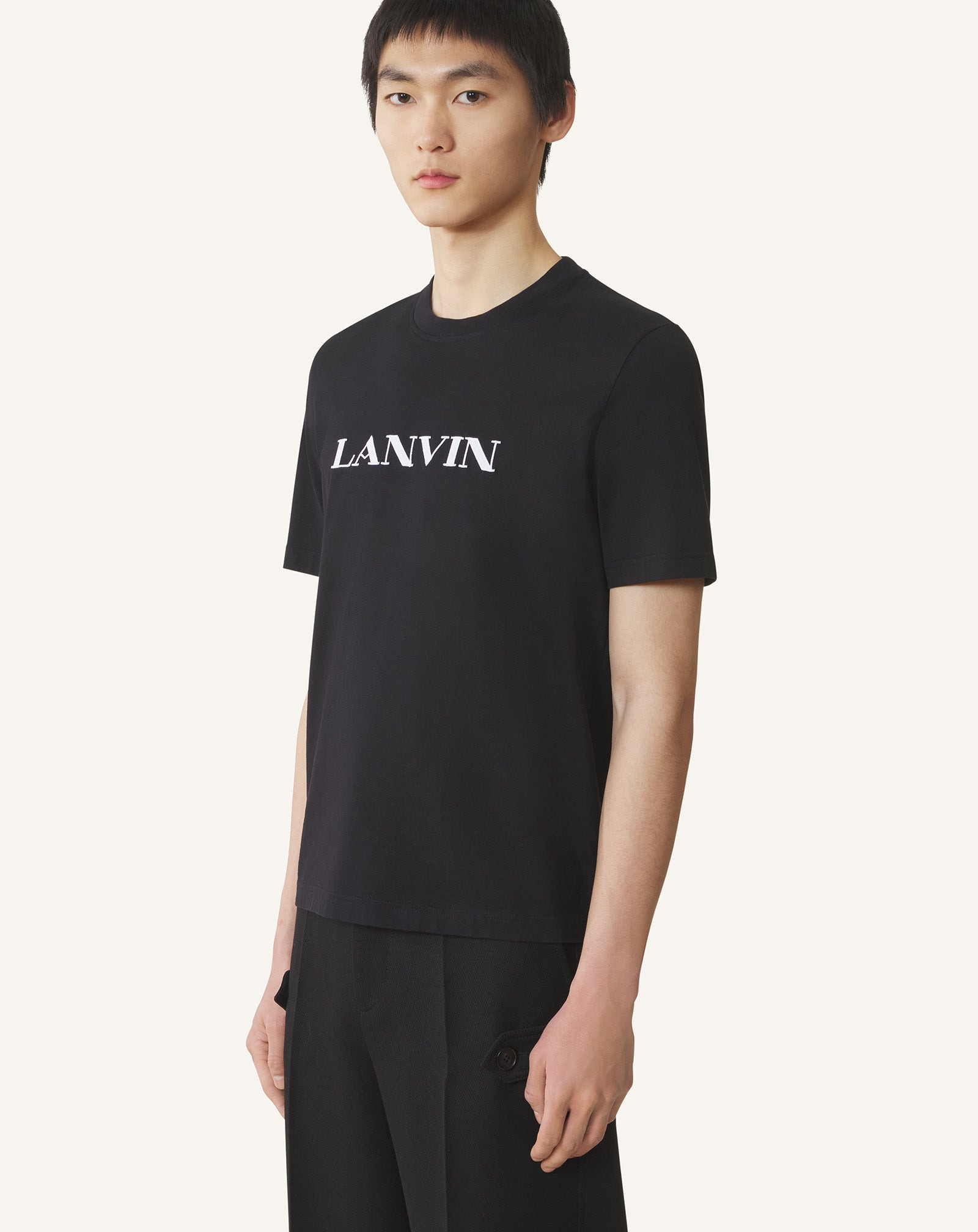 LANVIN EMBROIDERED T-SHIRT - 3