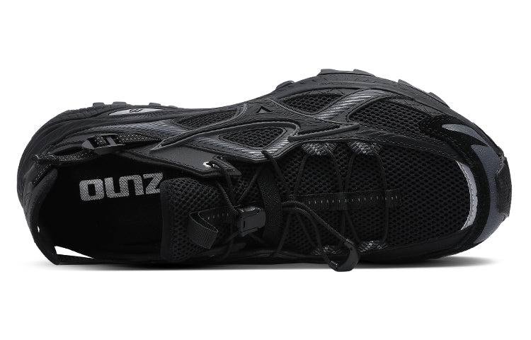 Mizuno Racer Trail SE 'Triple Black' D1GH241903 - 2