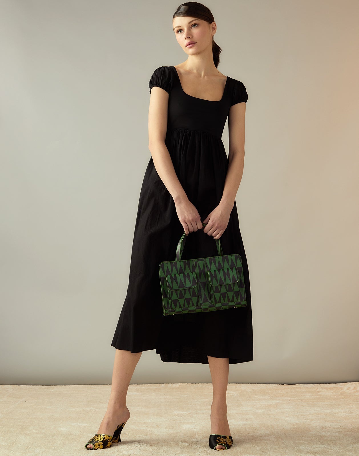 Evergreen Leather Handbag - 5