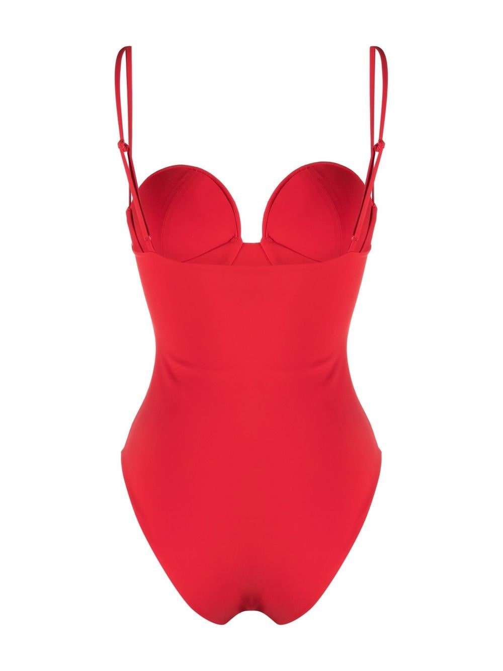 Retro bustier swimsuit - 2