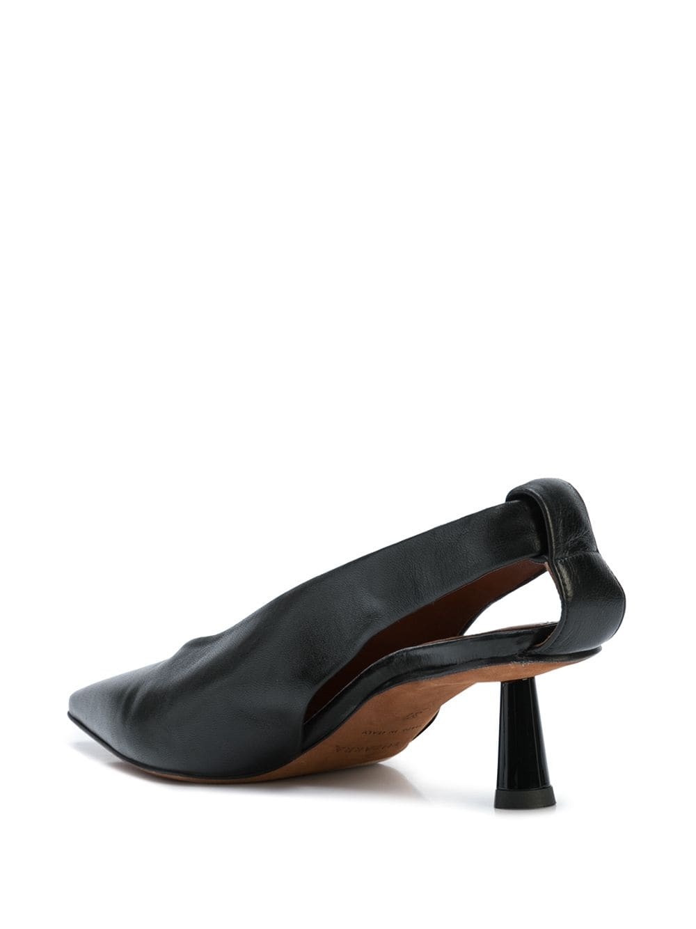 Toshi sling back 50mm pumps - 3