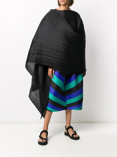 Pleats Please Issey Miyake plissé scarf outlook