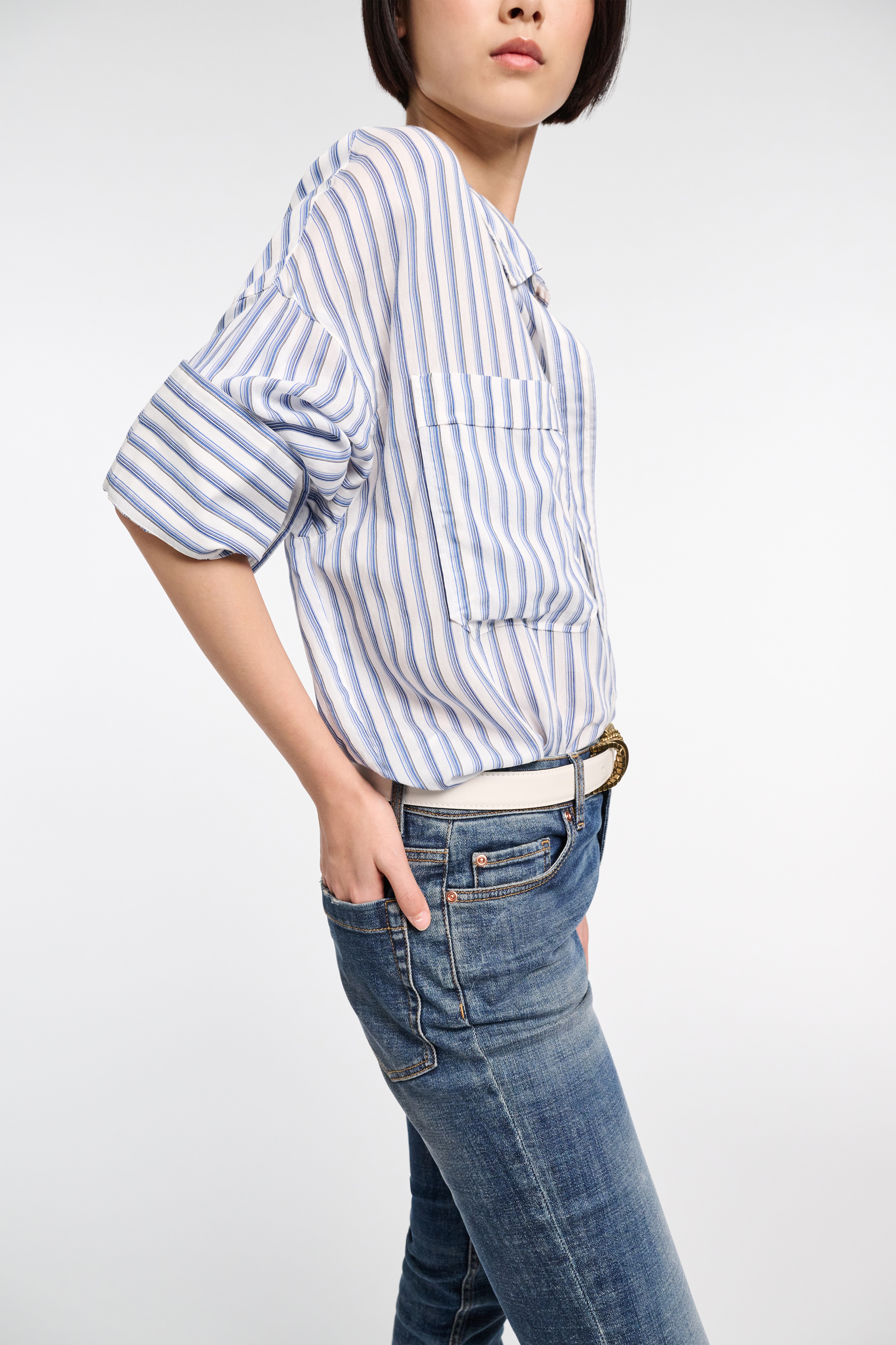 COOL STRIPE blouse - 5