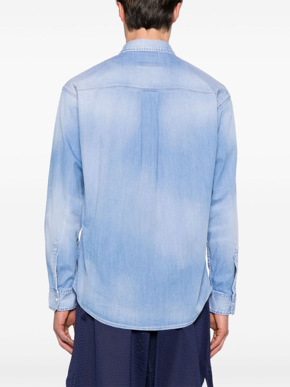 Twin Stars denim shirt - 4