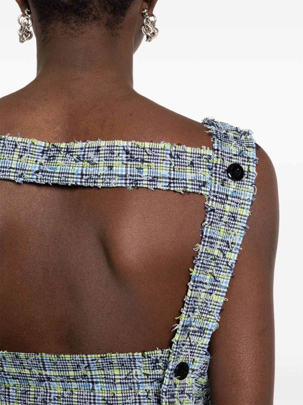 Orly plaid-check vest - 5
