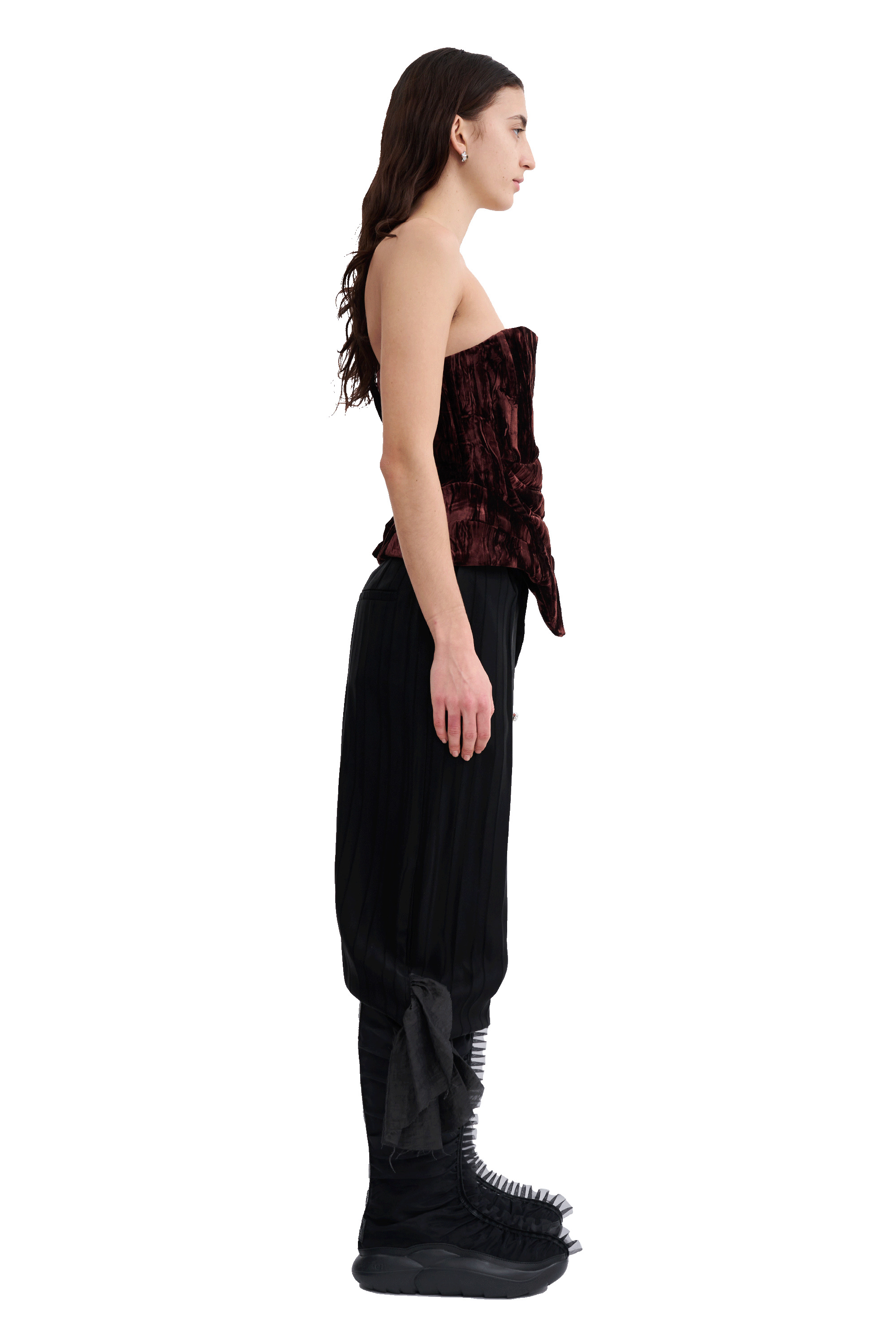BROWN STRONG CORSET - 4