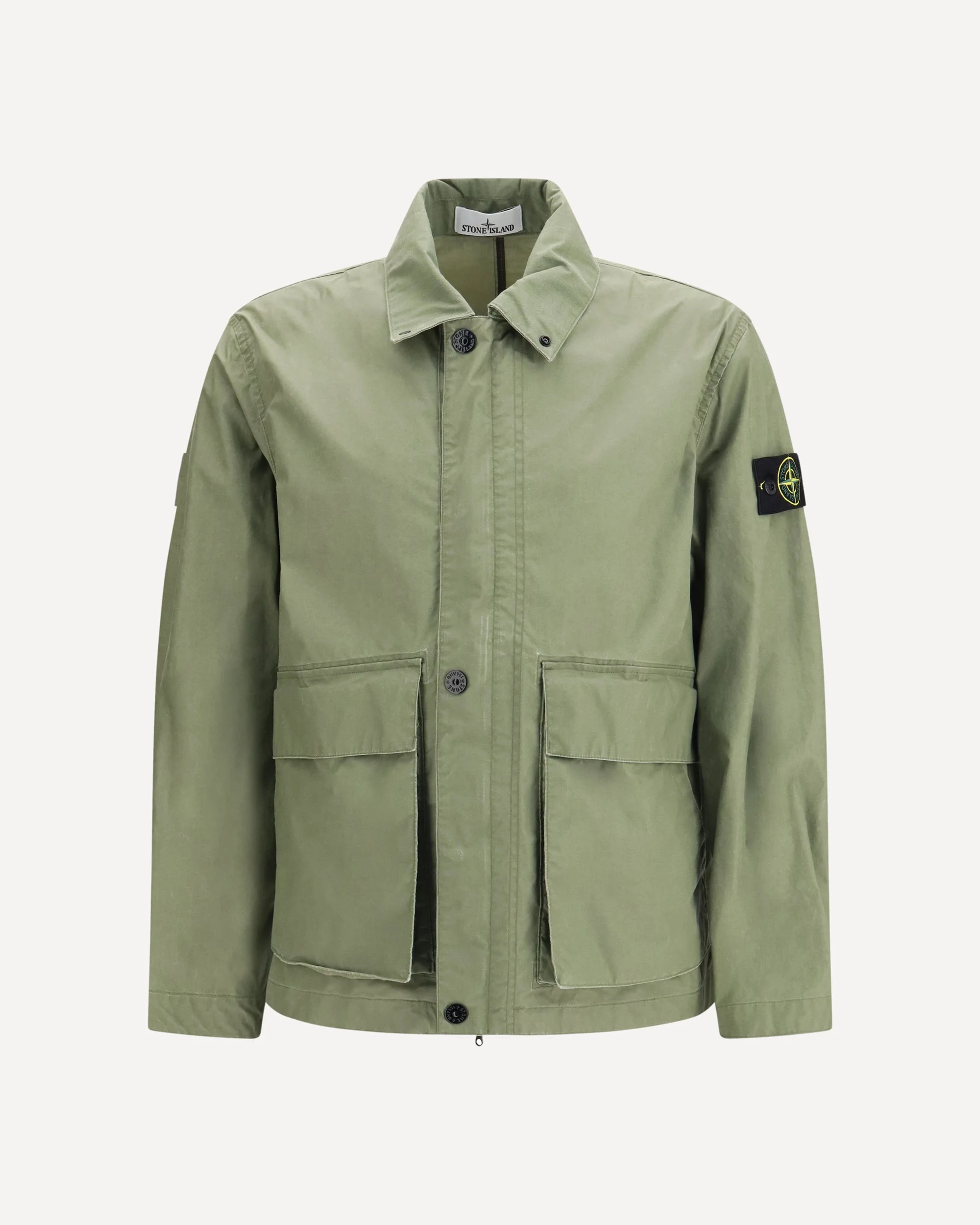 4100054 Waxed Pigment Cotton Tela coach Jacket - 1