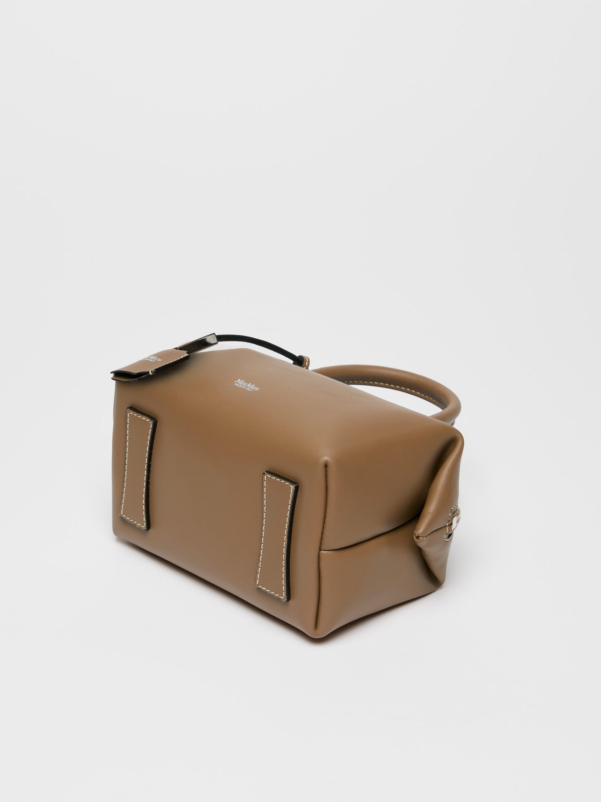 HOLDALLS Small shiny leather satchel bag - 6