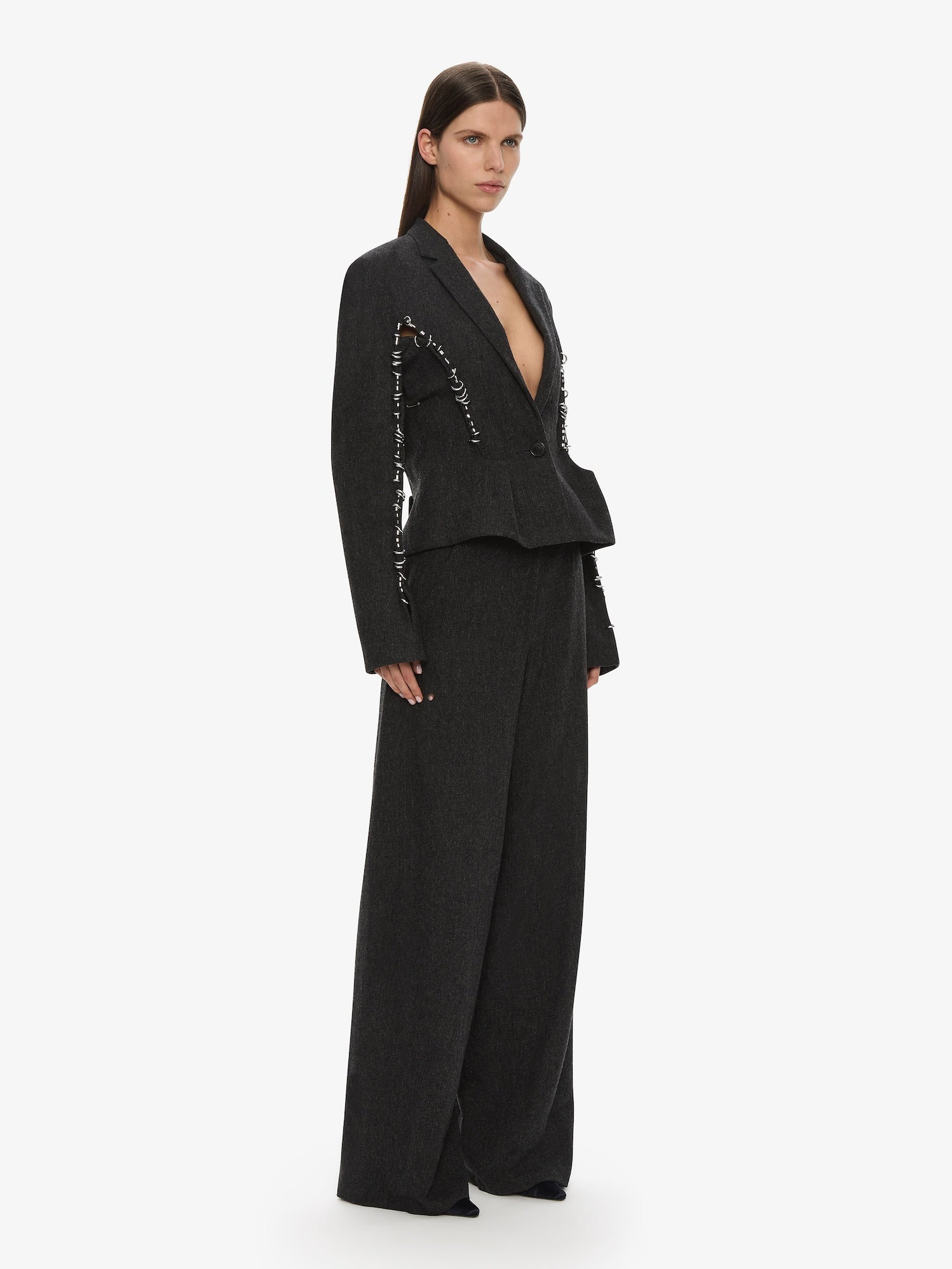 Palmas Pierced Blazer - 5