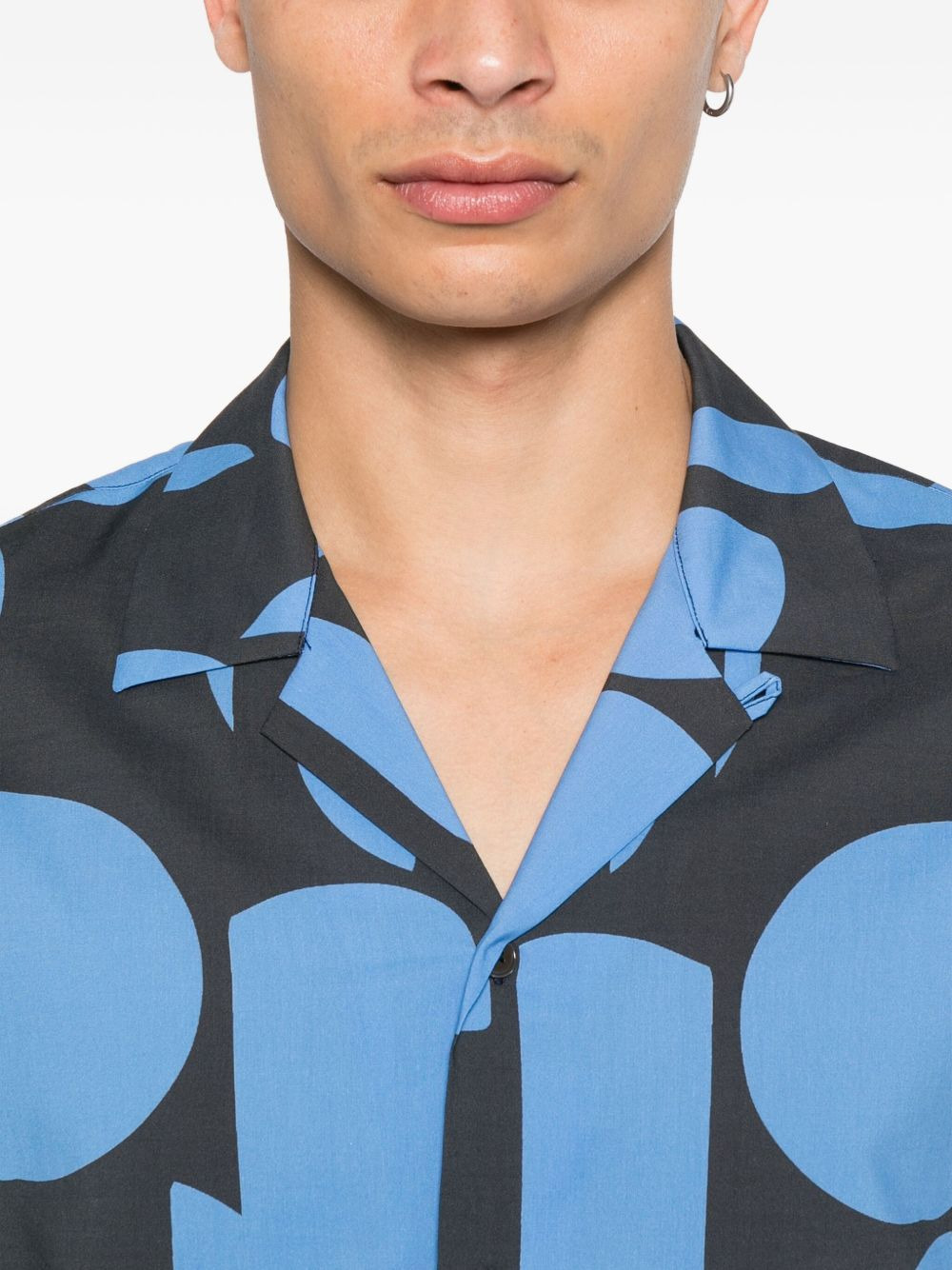 geometric-pattern shirt - 5
