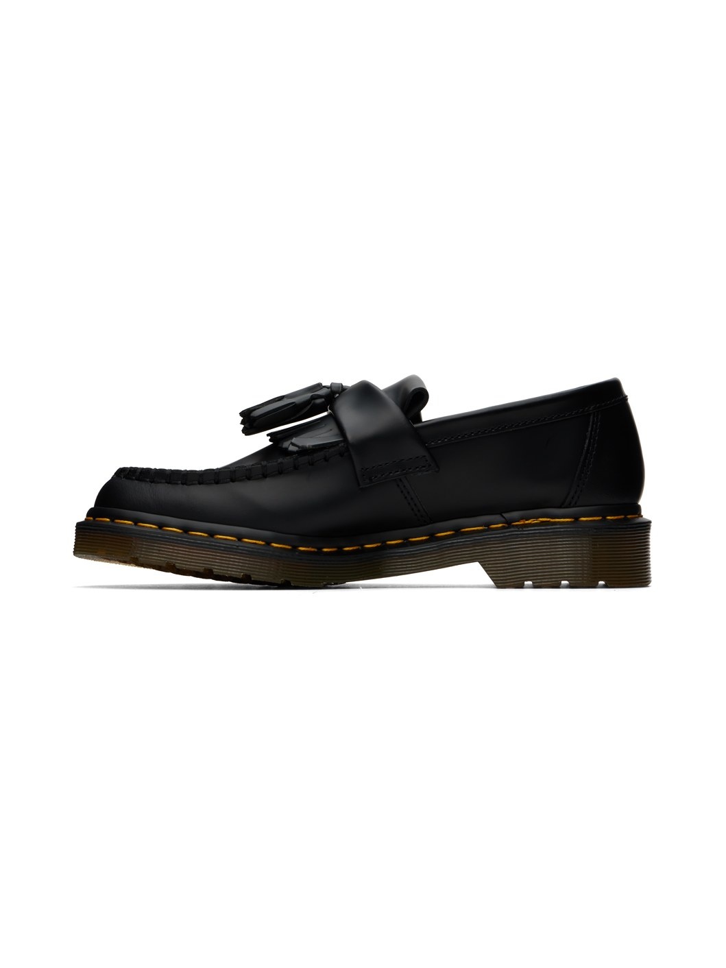 Black Adrian Tassel Loafers - 3