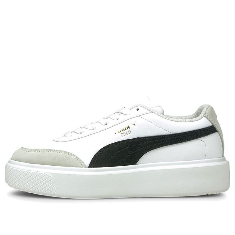 (WMNS) PUMA Oslo Maja Archive 'White Black' 375057-01 - 1