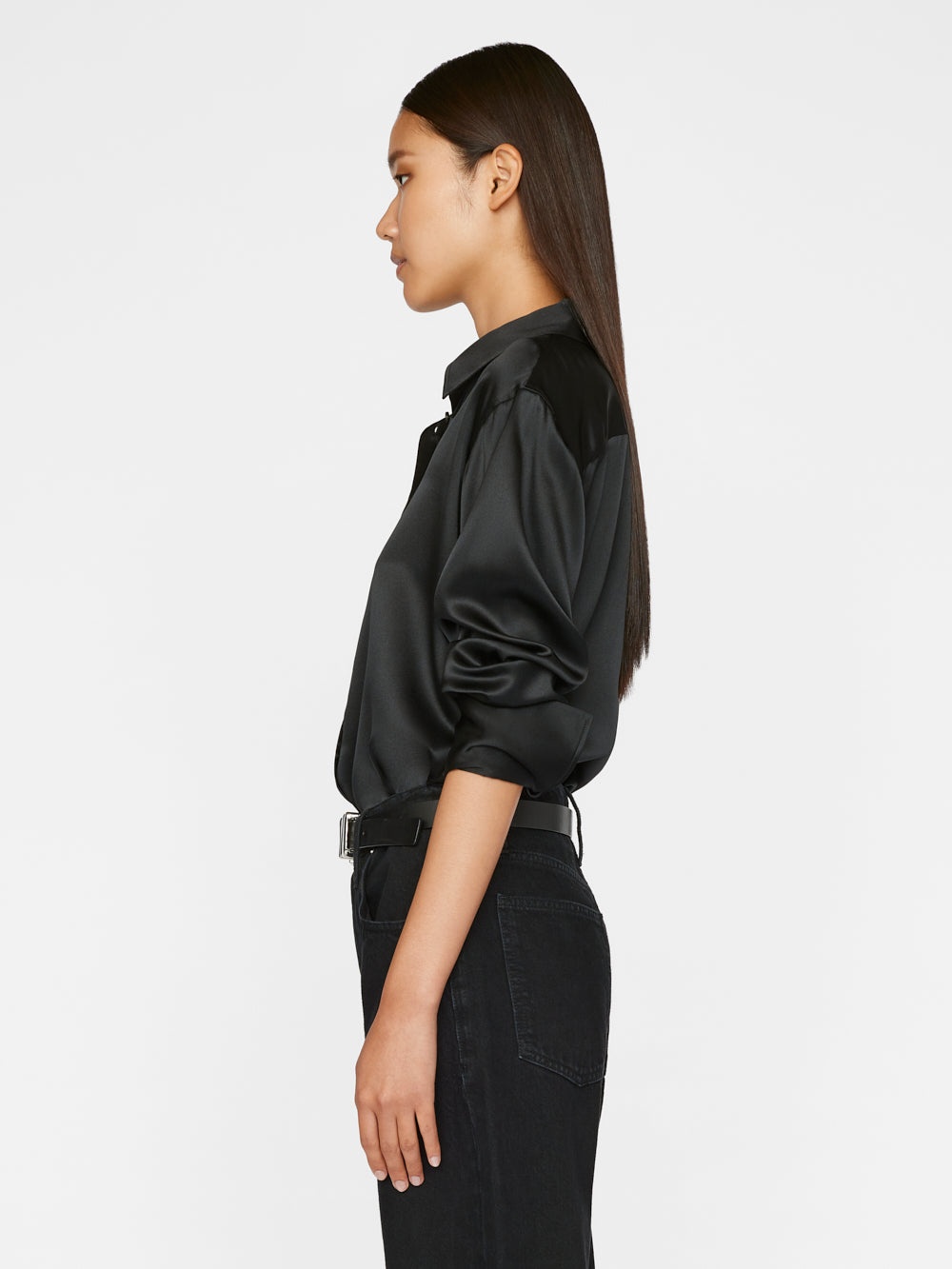 The Standard Shirt in Noir - 6