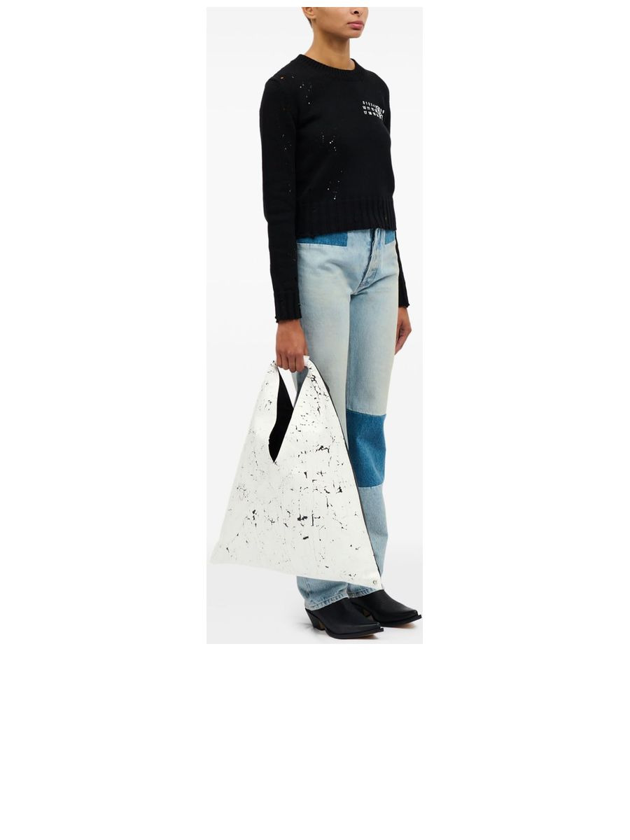 Japanese Leather Handbag by MM - 4