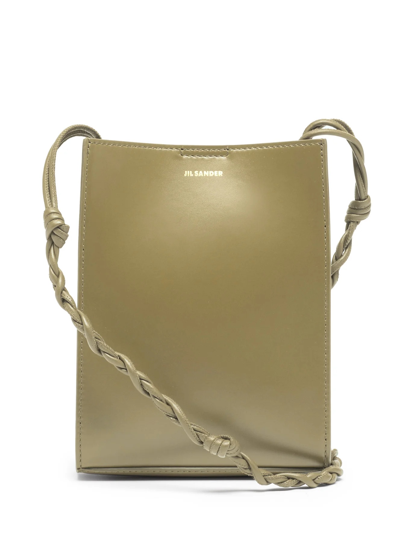 Tangle small knotted-strap leather cross-body bag - 1