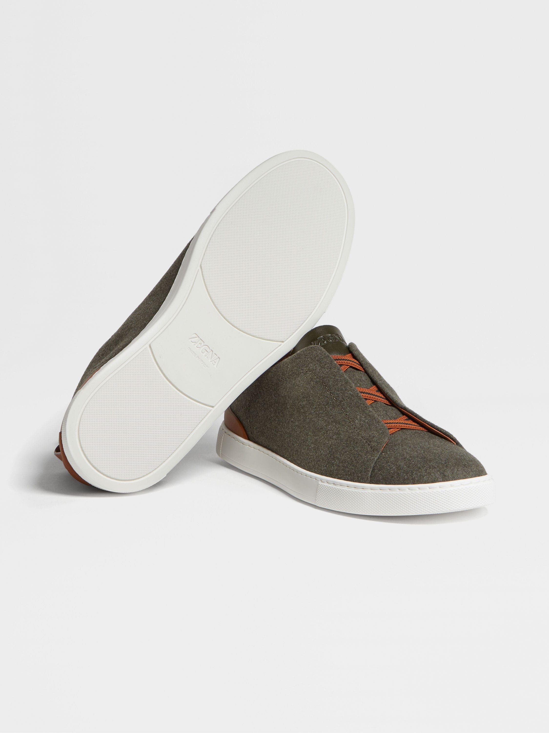 GREEN #USETHEEXISTING™ TRIPLE STITCH™ SNEAKERS - 5