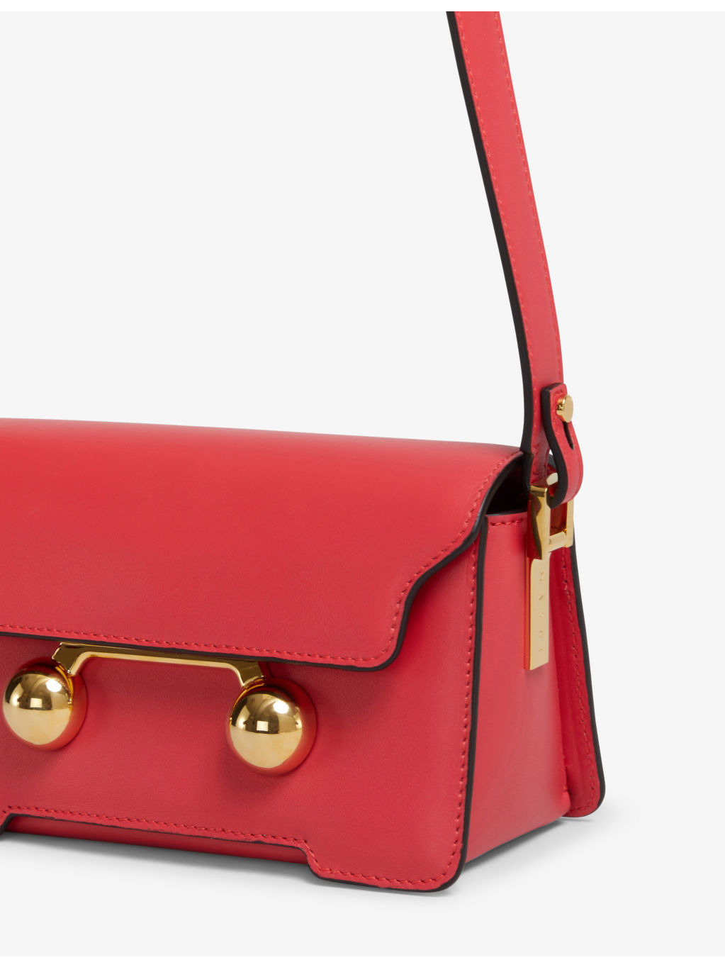 Trunkaroo branded-hardware leather shoulder bag - 2