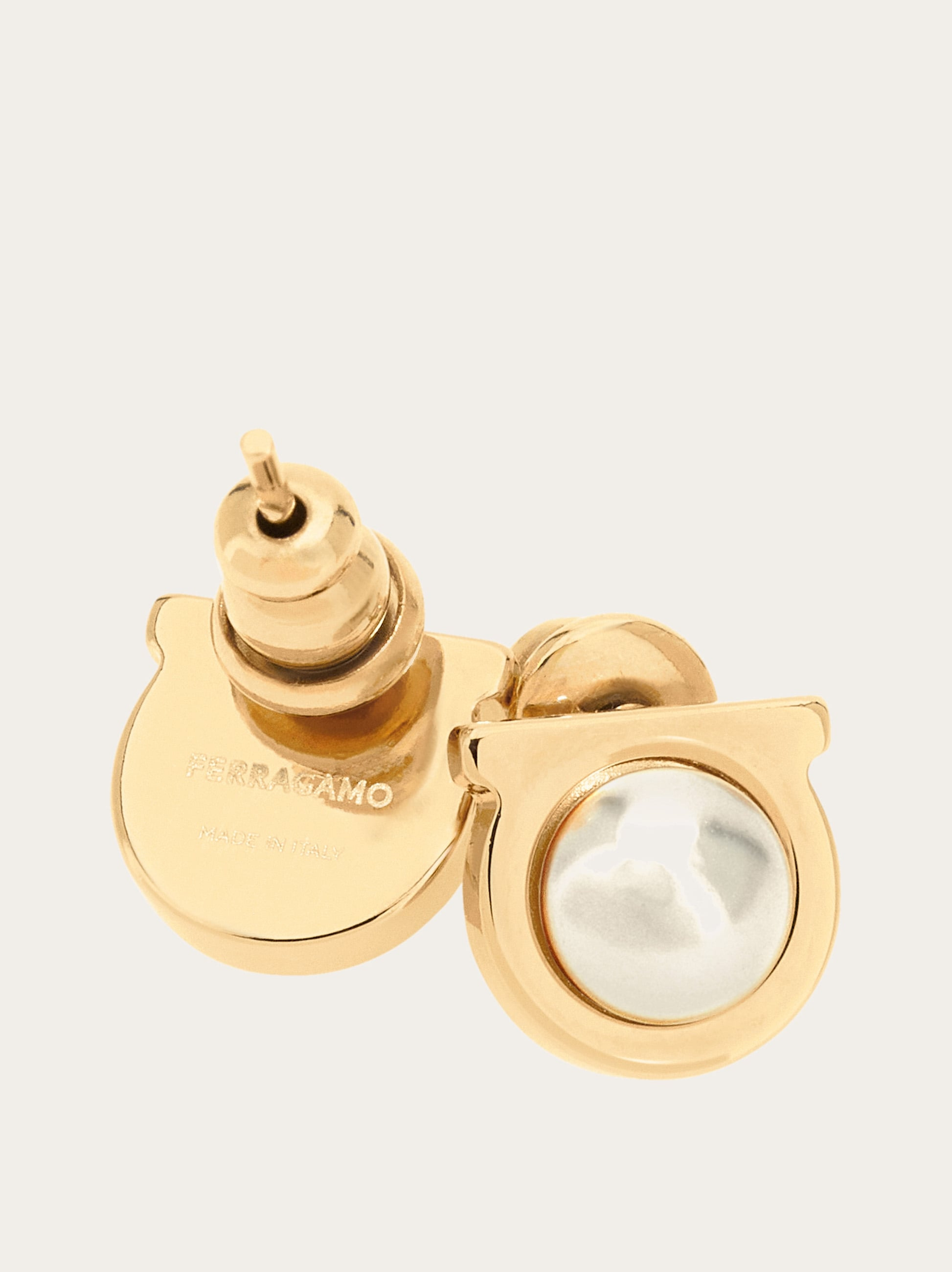 Gancini pearls earrings - 2