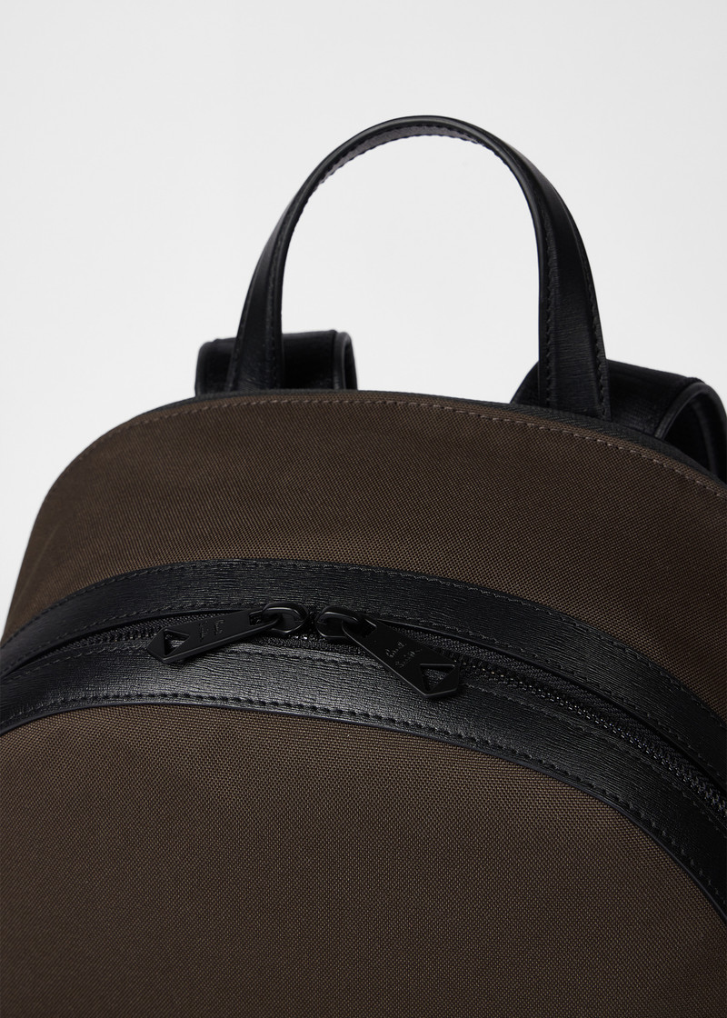 Khaki Cordura® Laser 'Signature Stripe' Backpack 5