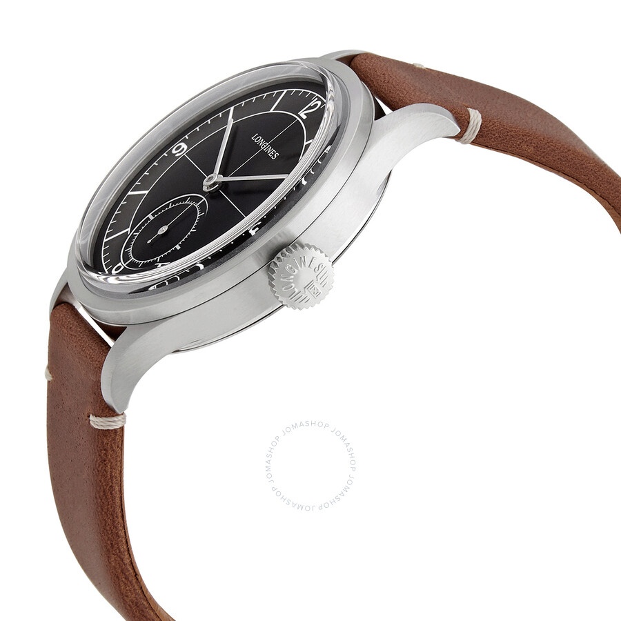 Longines Heritage Classic Automatic Black Dial Men's Watch L2.828.4.53.2 - 2