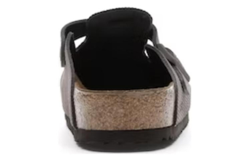 Birkenstock x Stussy 보스턴 Clogs 'Anthracite' 1016811 5