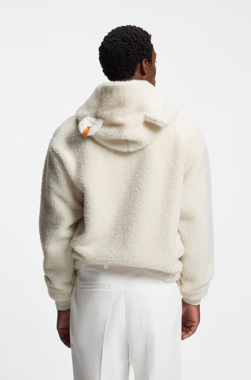 BOSS X STEIFF ALL-GENDER TEDDY HOODIE 4