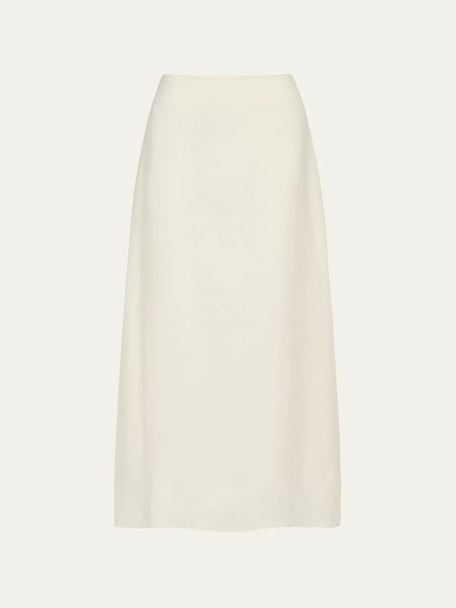 The A-Line Linen Skirt - 1