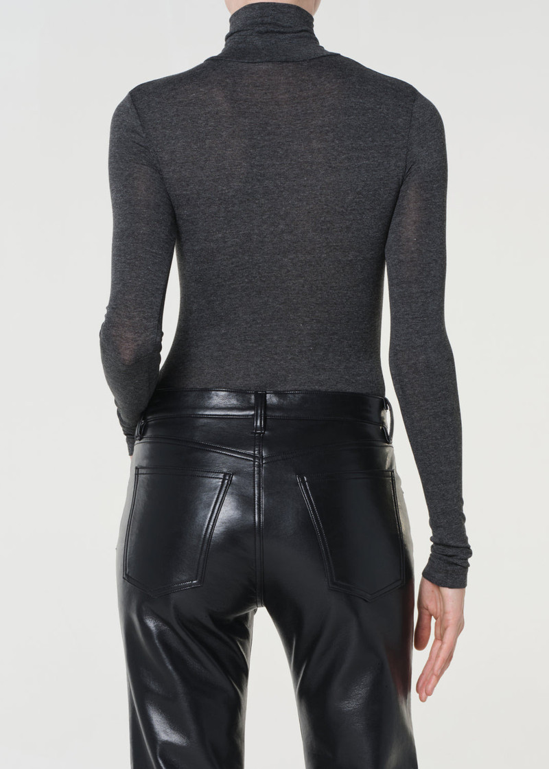WILMA BODYSUIT IN CHARCOAL HEATHER 3