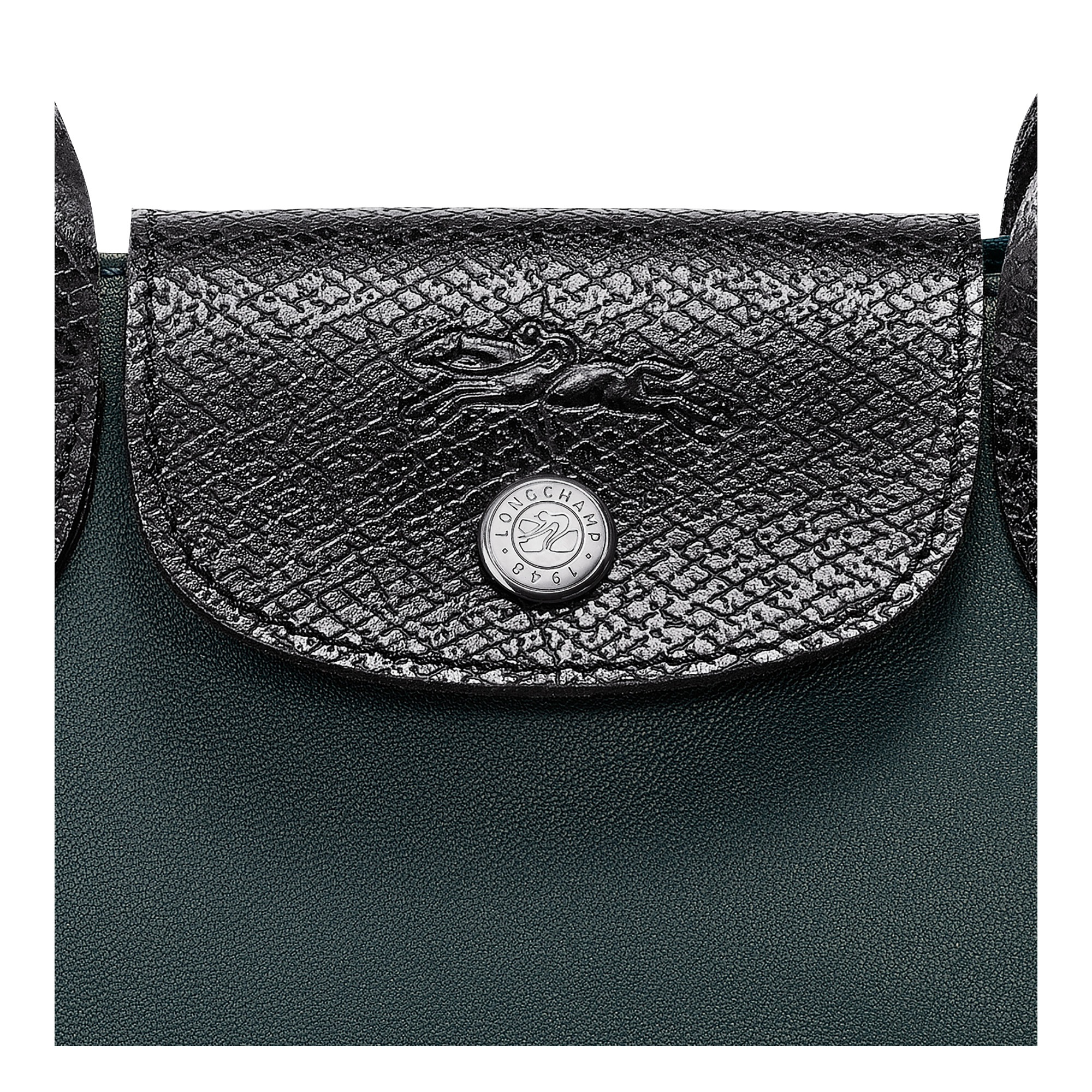 Cabas Longchamp XS Tote bag Peacock - Canvas - 3