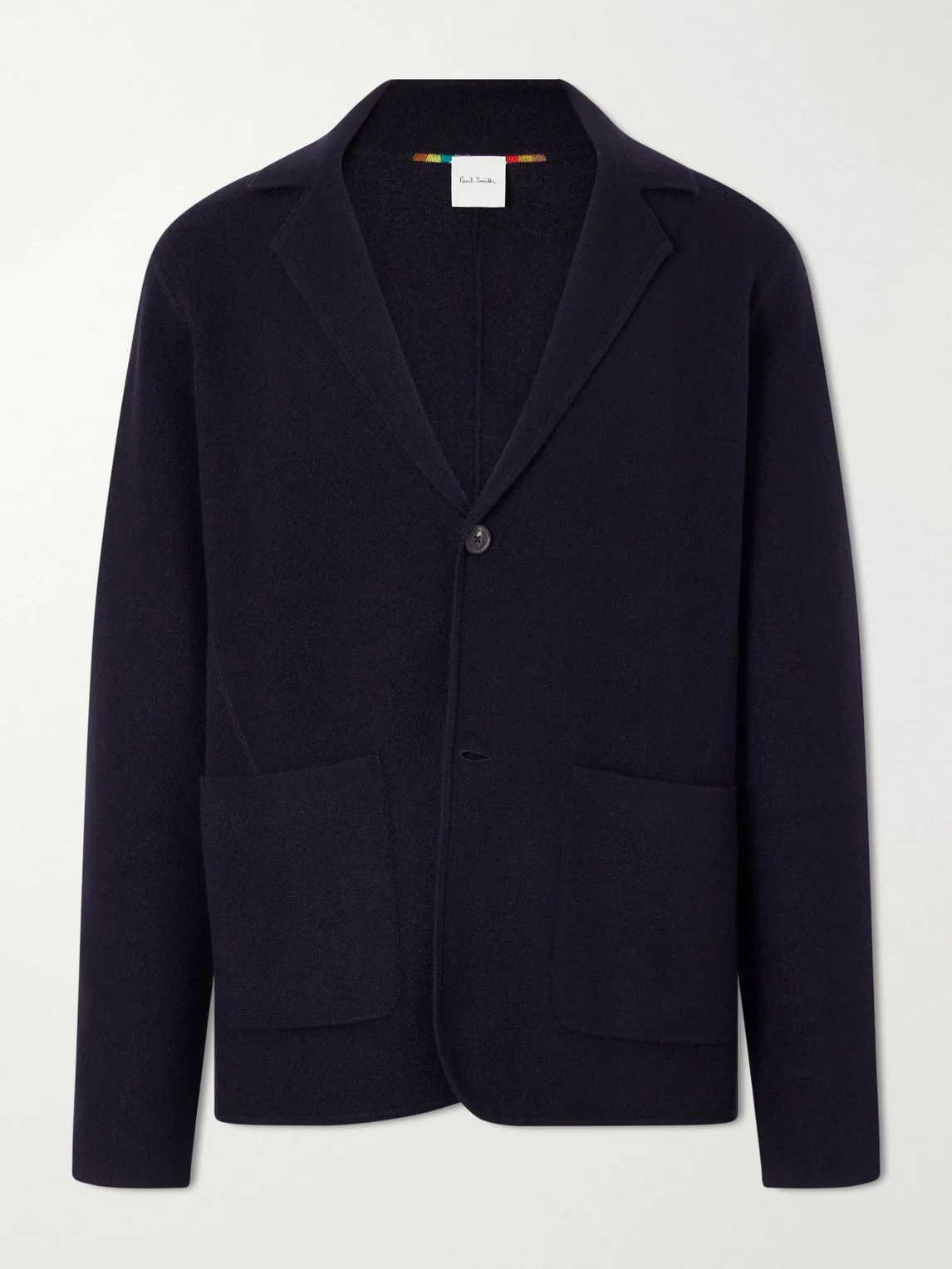 Knitted Merino Wool Blazer - 1