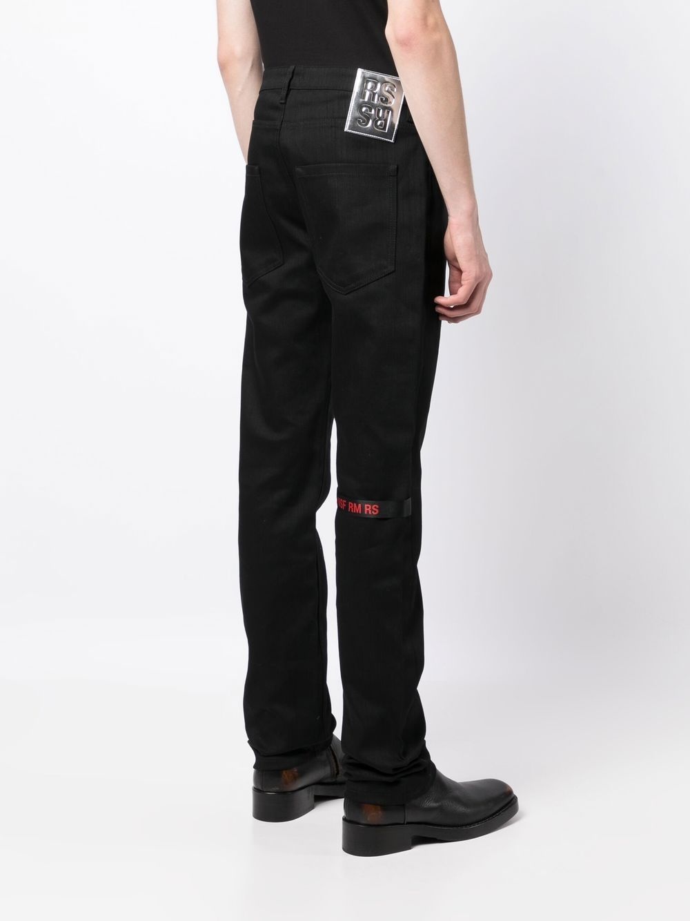 logo-patch trousers - 4