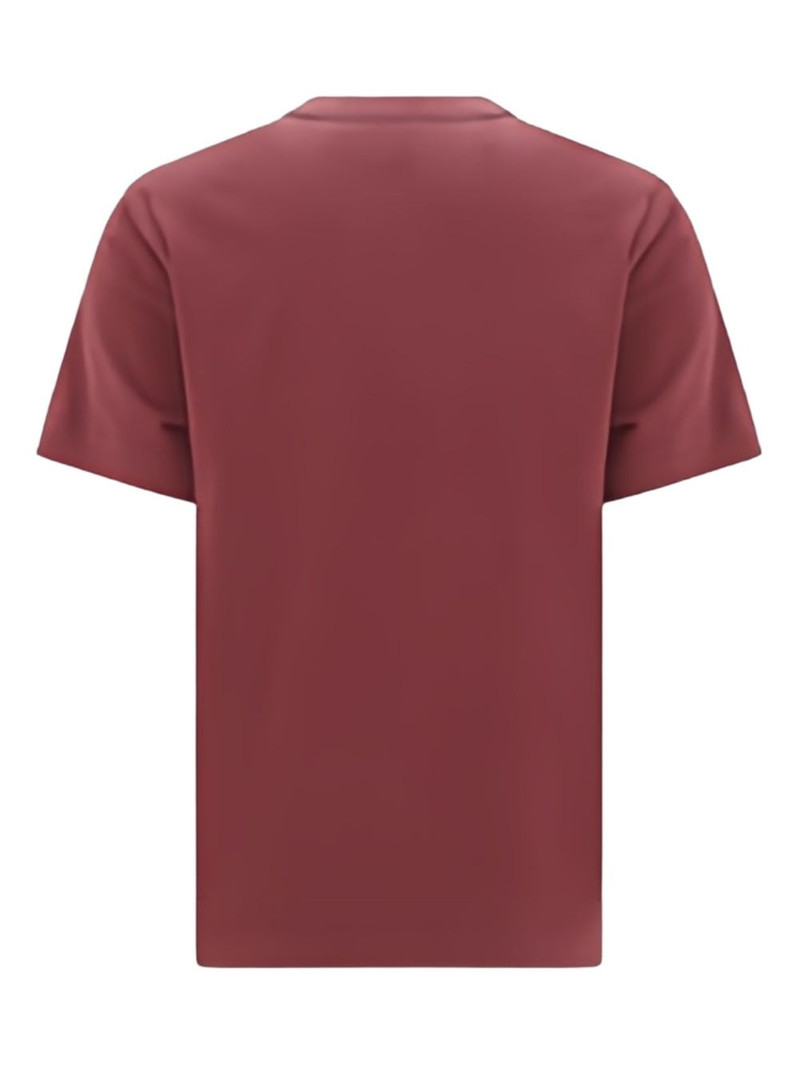 Brunello Cucinelli jewel-embellished ribbed T-shirt outlook