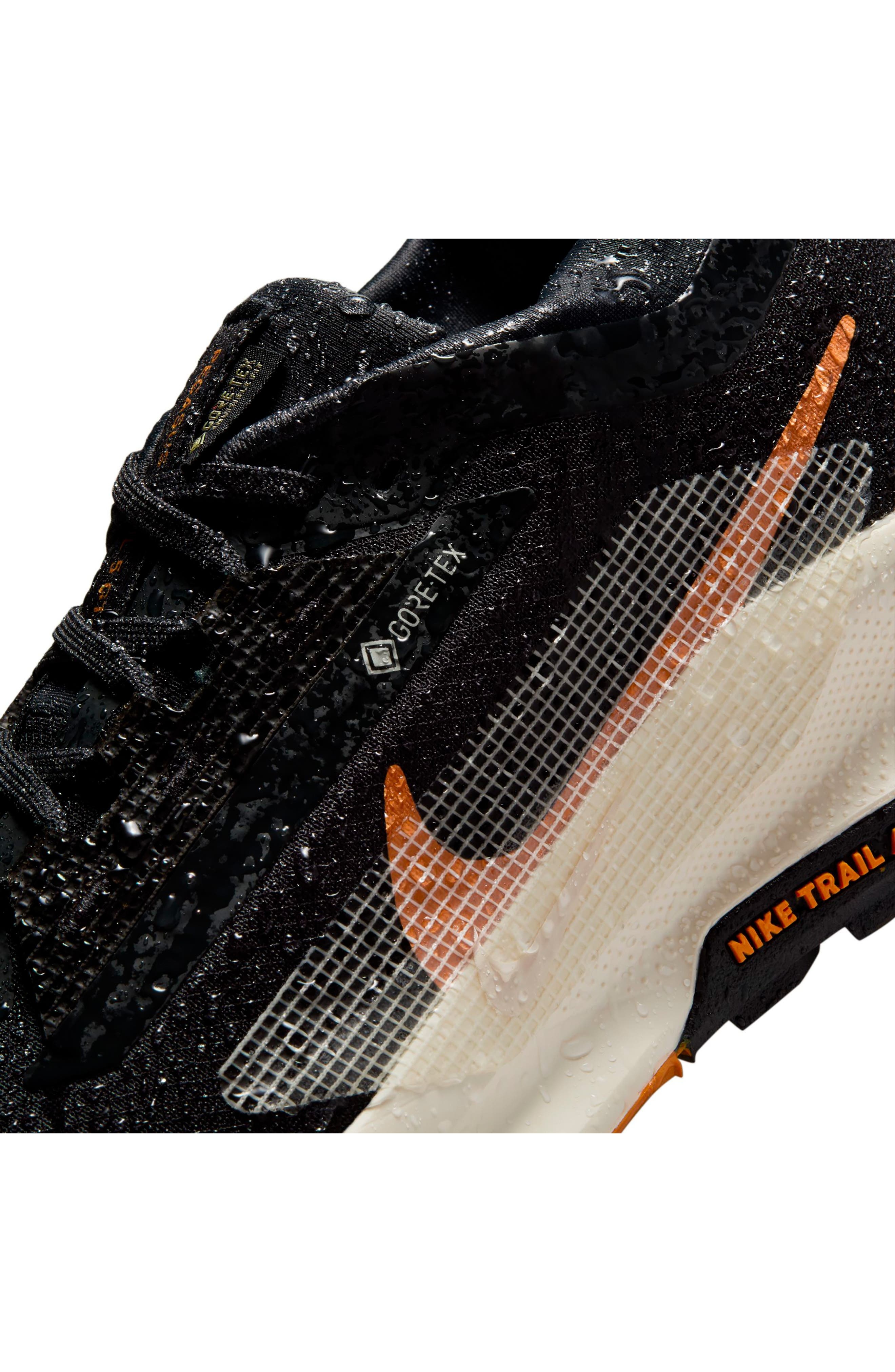 Nike Pegasus Trail 5 Gore-Tex® Waterproof Running Shoe in Off Noir/Ivory/Black at Nordstrom - 7