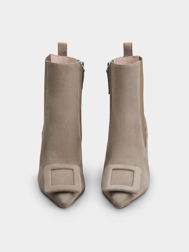 Viv' in The City Booties in Suede 7