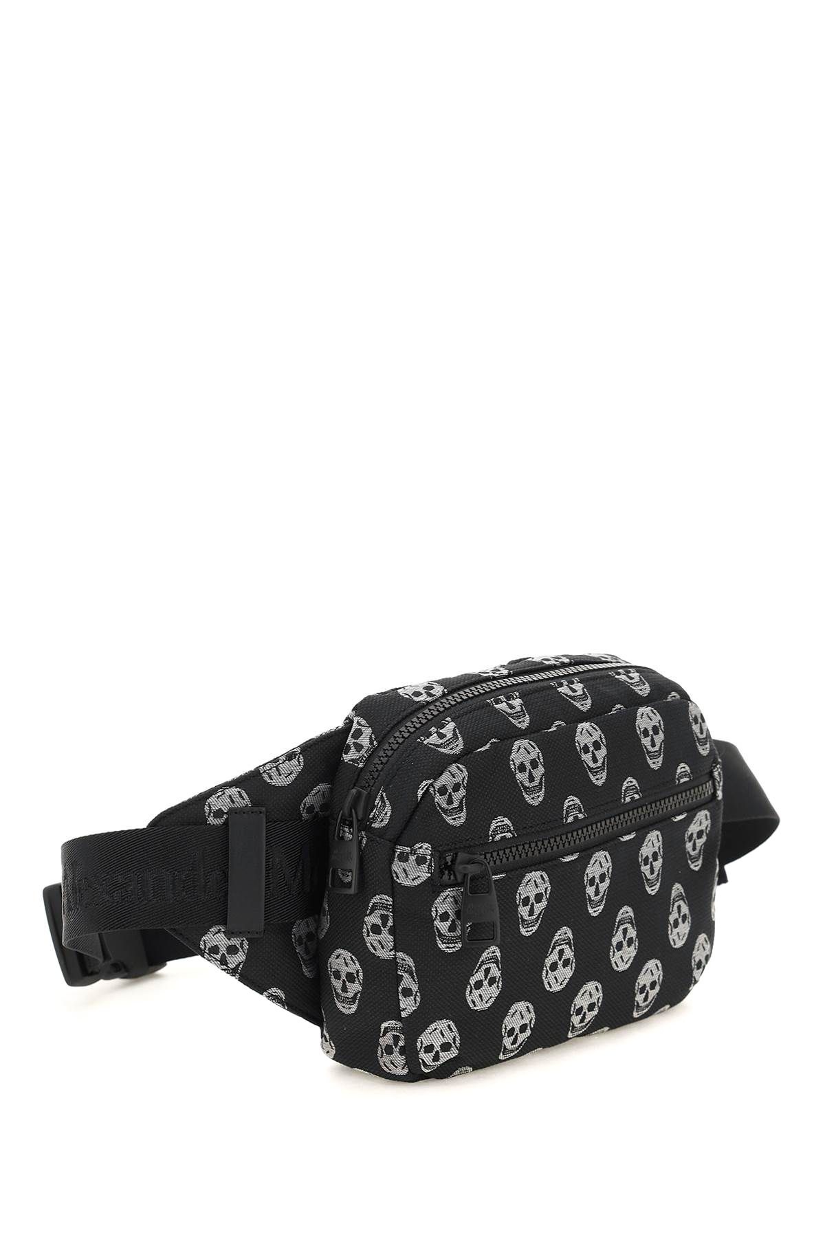 SKULL JACQUARD URBAN BELT BAG - 3