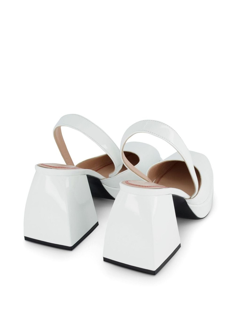 Bulla Jones 90mm leather pumps 3