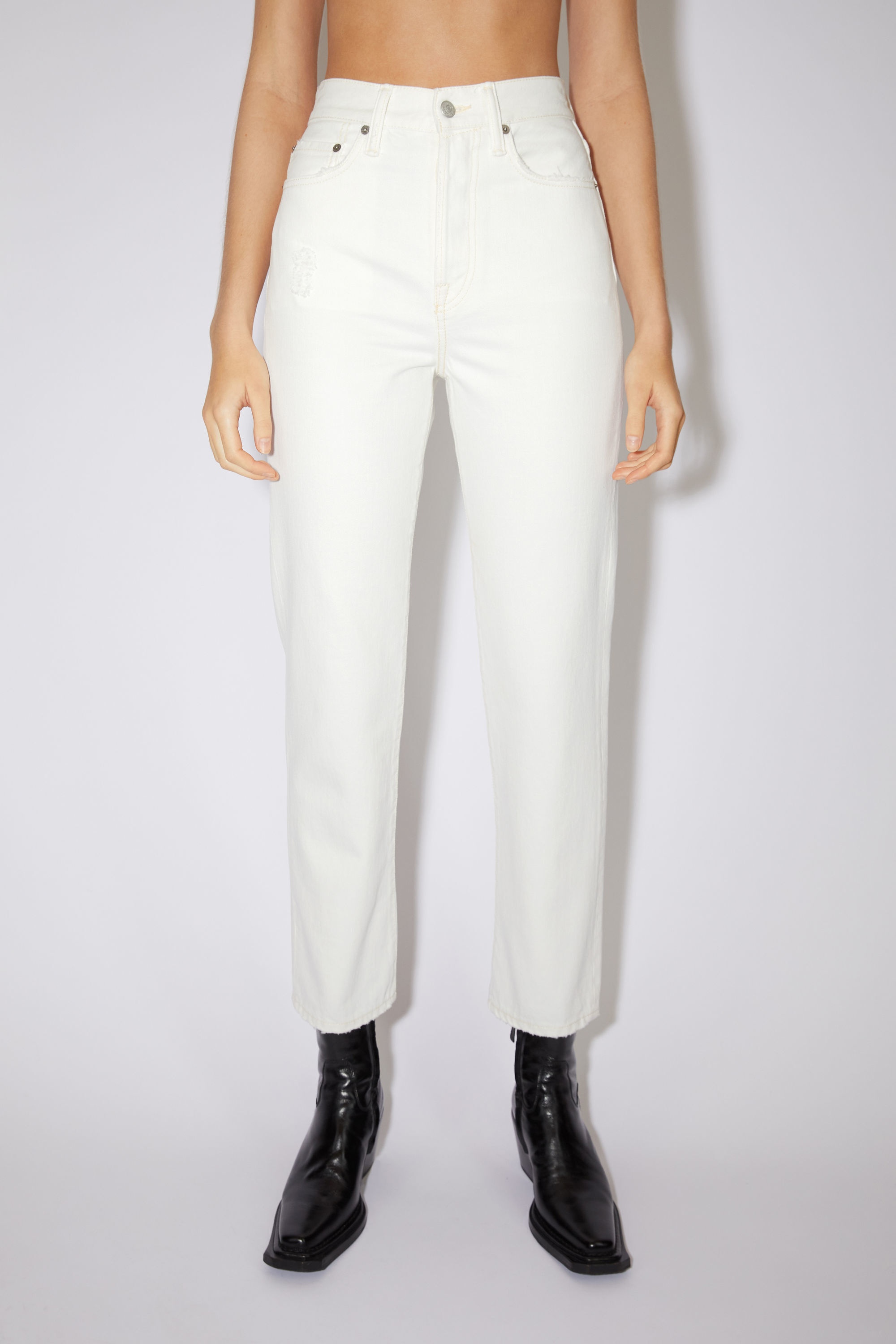Straight fit jeans - White - 2