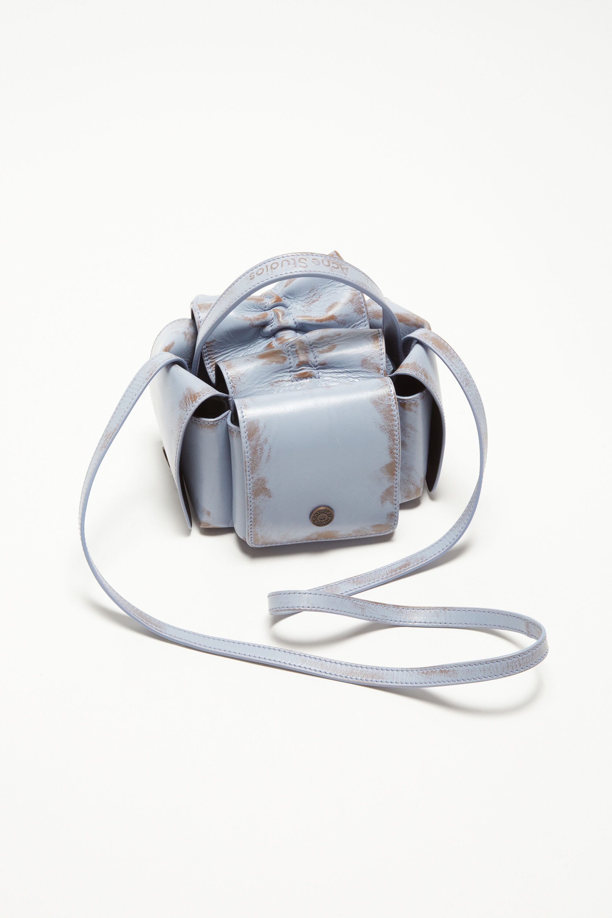 Multipocket mini bag - Lilac/brown - 3